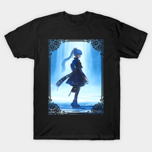 Ayaka - Genshin Impact T-Shirt by SaucyBandit